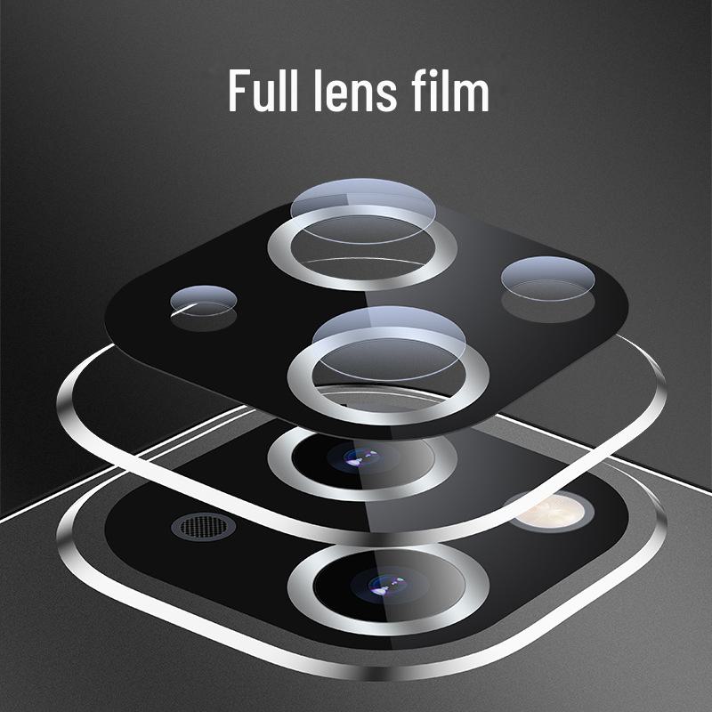 Металлические матовые линзы для высококачественного чехла для мобильного телефона Apple 15 — совместимы с iPhone 14, 13 Pro Max, All-Inclusive Hard Shell Trend