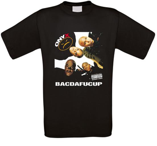 Onyx Bacdafucup Sticky Fredro Fingaz Solid Rap Hip Hop Футболка