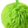 16 шт. Рождественские зеленые шары, пушистые шары, подвесные украшения для елки, искусственный мех