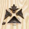 Durable Protector Decorative Hardware Furniture Part Corner Bracket Corner Furniture Leg Feet Leg