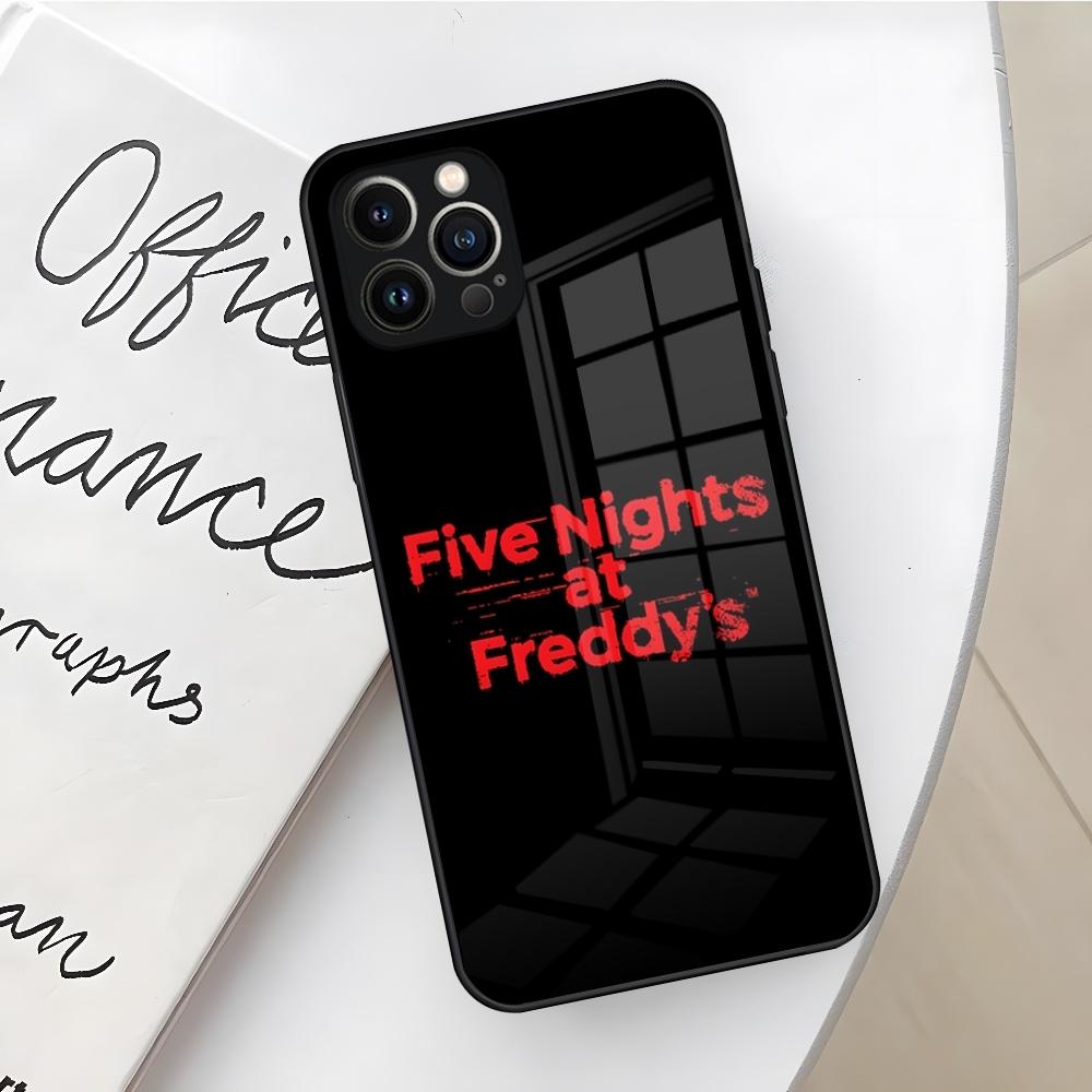 Чехол для телефона Fnaf Five-nights-At-Freddys для Iphone 16 15 14 12 11 13 Pro Max Mini X Xr Xs Se 8 Puls Стеклянный Чехол