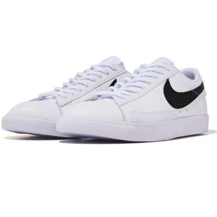Nike Блейзер Лоу Кожаный 'Белый Черный' AO2788-101