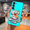 Чехол для телефона с Хэмтаро Хомяком для Samsung S23 Ultra S24 S22 S20 Fe S21 Plus Galaxy A54 A34 A24 A53 A13 A16 Задняя крышка