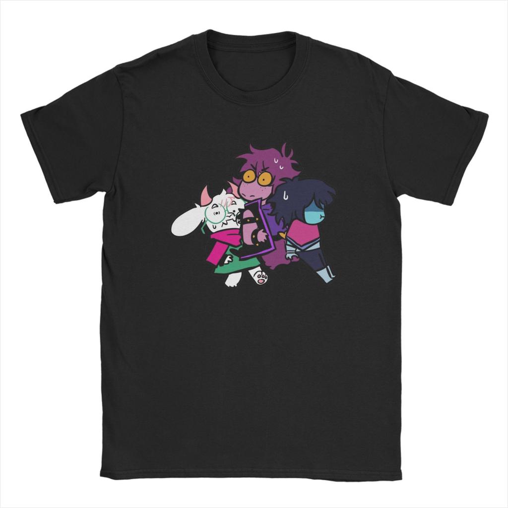 Unisex s TShirt Deltarune Spamton Coffee Emblem Funny 100 Cotton Tee Shirt Short Sleeve T Shirt Crew Neck Clothes Plus Size