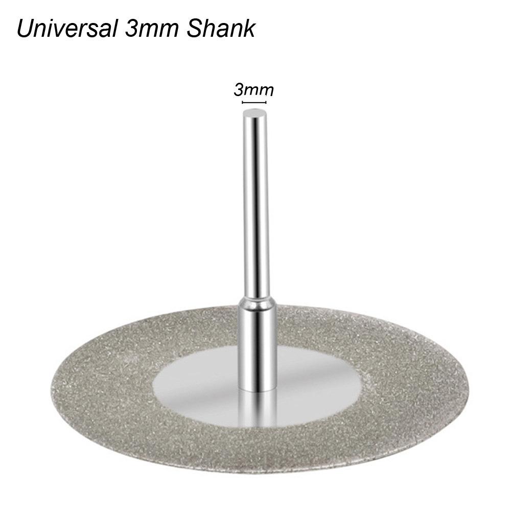 Алмазный отрезной диск, вращающийся инструмент, дисковая пила для мини-сверла Dremel, оправка, отрезной круг по дереву, камню, пластику, стеклу, плитке