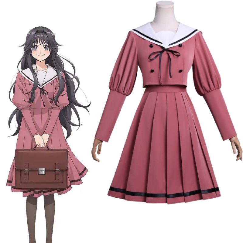 Ароматный цветок расцветает с достоинством Каору Ко Косплей Школьная форма из смесовой полиэфирной ткани Для поклонников аниме и повседневного использования