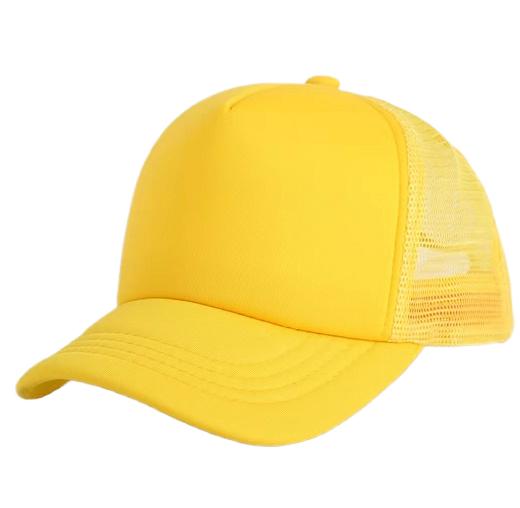 Vintage Style Baseball Hat Solid Breathable Waterproof Gold Copper Buckle Unisex Casual Summer Advertising Travel Daily Use Mesh