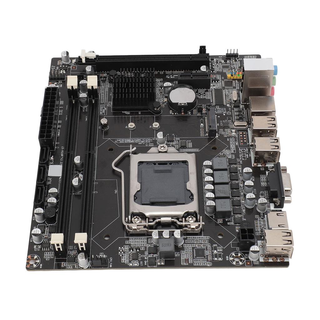 Материнская плата H55 Профессиональная M.2 NGFF Слот LGA 1156 DDR3 8-канальная память 4-фазное питание Игровая