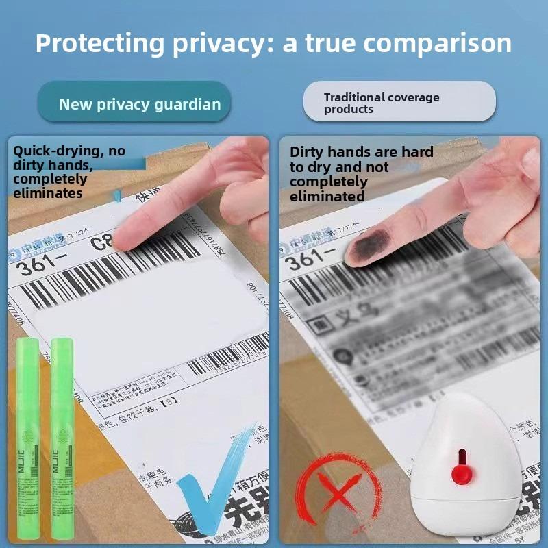 Спрей-корректор для термобумаги, Экспресс-код ручка, Жидкость-аппликатор, Инструмент для рисования на экспресс-накладной, Средство для удаления символов без следов