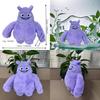 Cuddly Long Plush Purple Animal Doll Cute Cartoon Figure With Pp Cotton Filling
