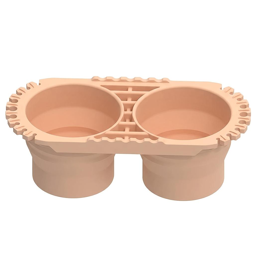 Foldable Double Layer Silicone Brush Basin Portable Cleaner Drying Rack Lightweight Bucket Artists Outdoor Sketching Supply Gift
