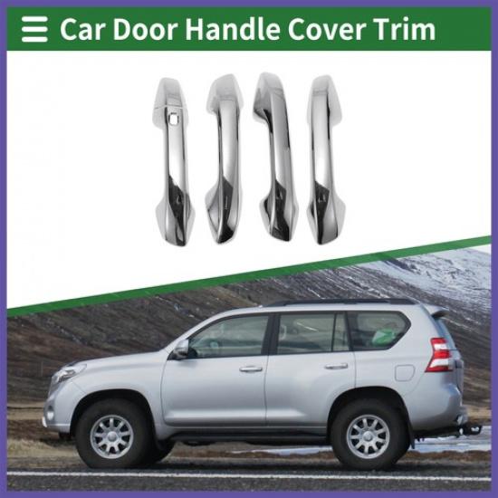Car Door Handle Cover Trim for KIA Seltos 19-23 Silver Tone