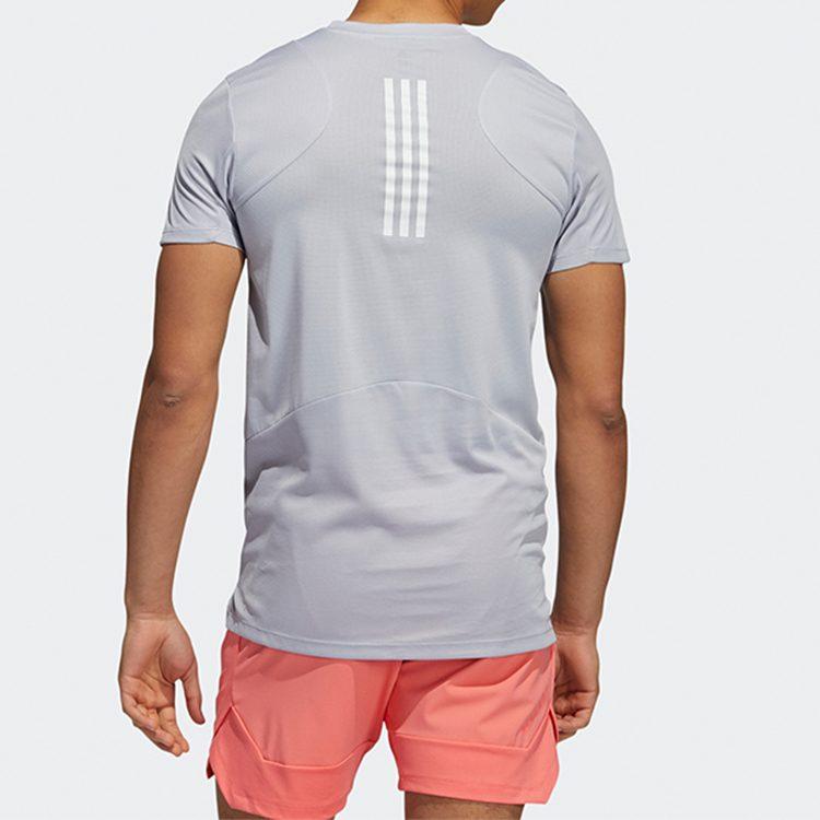 adidas Футболка мужская светло-серая GL7295