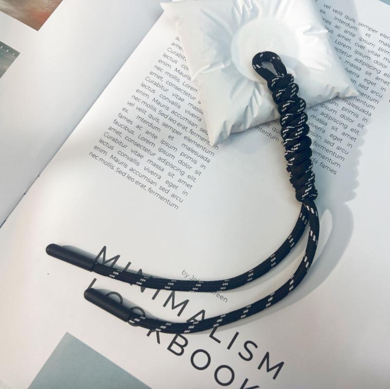 Hand-woven Color Bag Hanging Mobile Phone Lanyard Fashionable Handmade DIY Braided Rope Pendant Diamond Knot Keychain