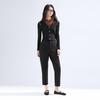 Women's High-Waist Slim-Fit Suit Pants