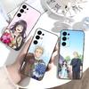 R-Ринтаро Цумуги K-Каоруко Вагури Чехол для телефона для Samsung S25, S24, S21, S22, S23, S30, Ultra, S20, Plus, Fe, Lite, Мягкий черный чехол