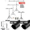 Фон Т-образная стойка Регулируемая телескопическая стойка для фона Студийное видео Прямой эфир