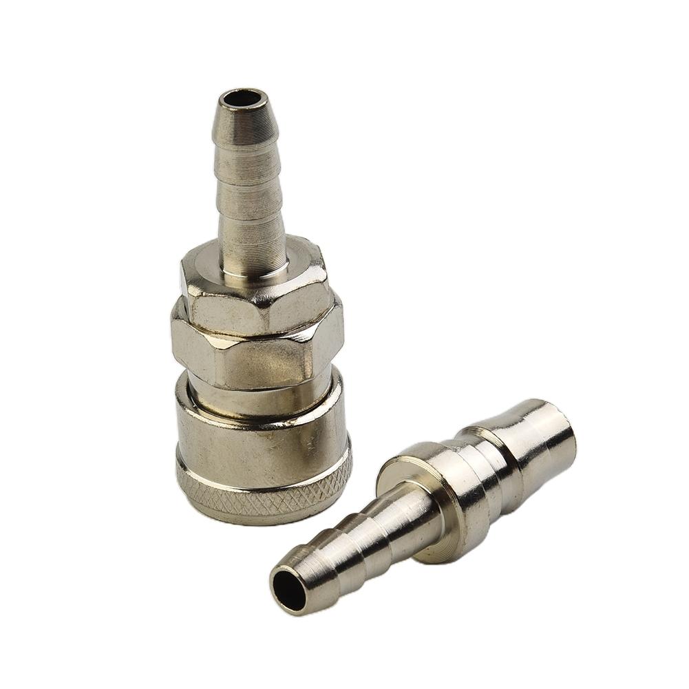 Фитинги для шланга воздухопровода, быстросъемные, серебристый воздухопровод