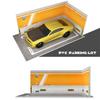 ПВХ Материал Парковочная Модель Автомобильная Игрушечная Гаражная Сцена DIY 1/32 Автомобильный Гараж Детский Подарок