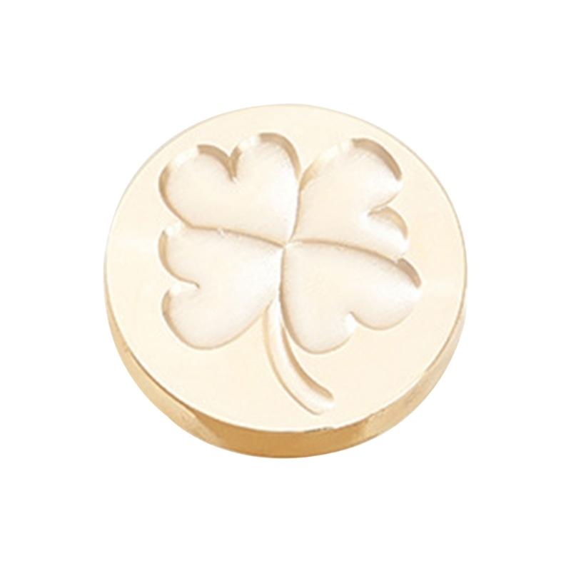 Серия «Фруктовые растения» Сургучная печать для рождественских конвертов, открыток, свадебных приглашений, декор, латунная печать с клевером для воска