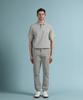 PANICALE Grey Washed Cotton Chino Pants
