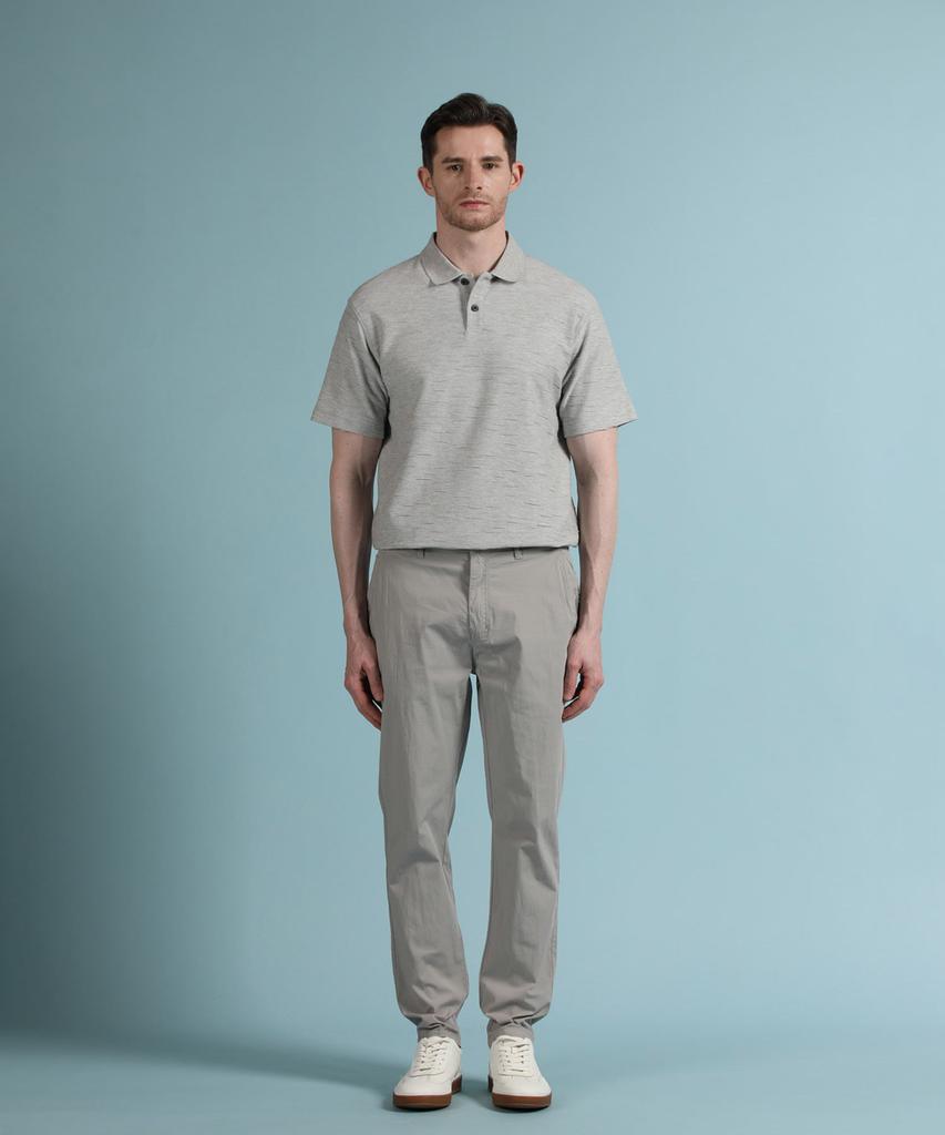PANICALE Grey Washed Cotton Chino Pants