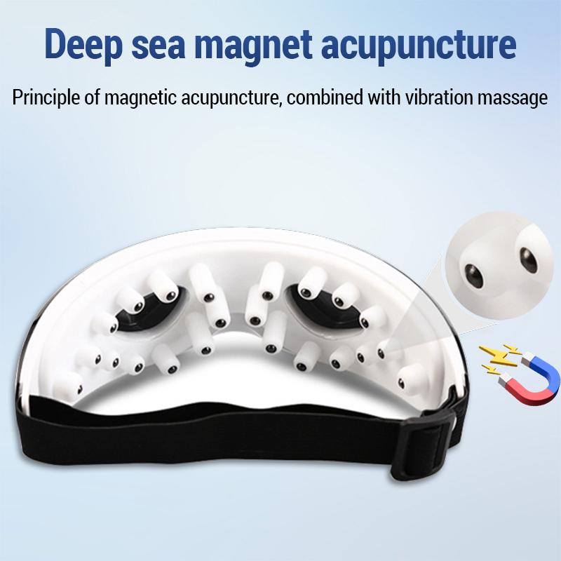 9 режимов массажер для глаз магнитная терапия вибратор умный инструмент для массажа глаз удаление снимает усталость массаж глазного яблока забота о здоровье