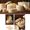 Eco-friendly Handmade Useful Dumpling Steamers Bamboo Steamer Souvenir Basket Vegetable Snack