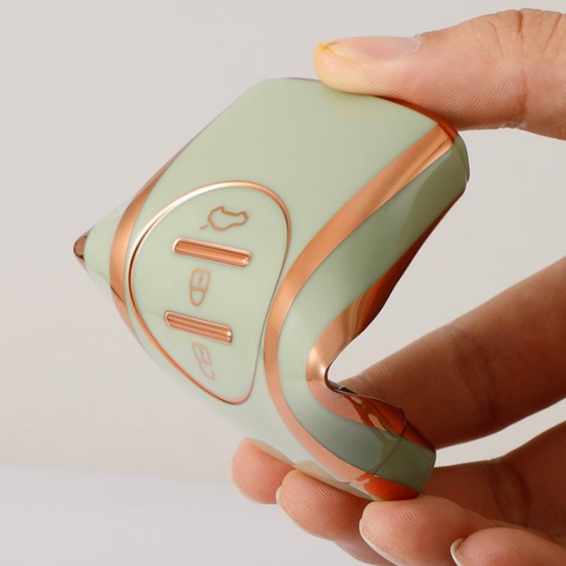 Модный чехол для ключей из ТПУ для Chery Tiggo 8 Arrizo 5 7 Pro EQ7 5x 3x Tiggo 7, умный держатель, кольцо, защитные аксессуары, чехол