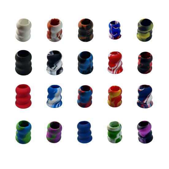 Силиконовый чехол для бейсбольной биты Bat Knob Taper, чехол для бейсбольной биты Slowpitch Softball Bat Grip Taper, абсорбирующая лента для бейсбольной биты для улучшенной защиты хвата