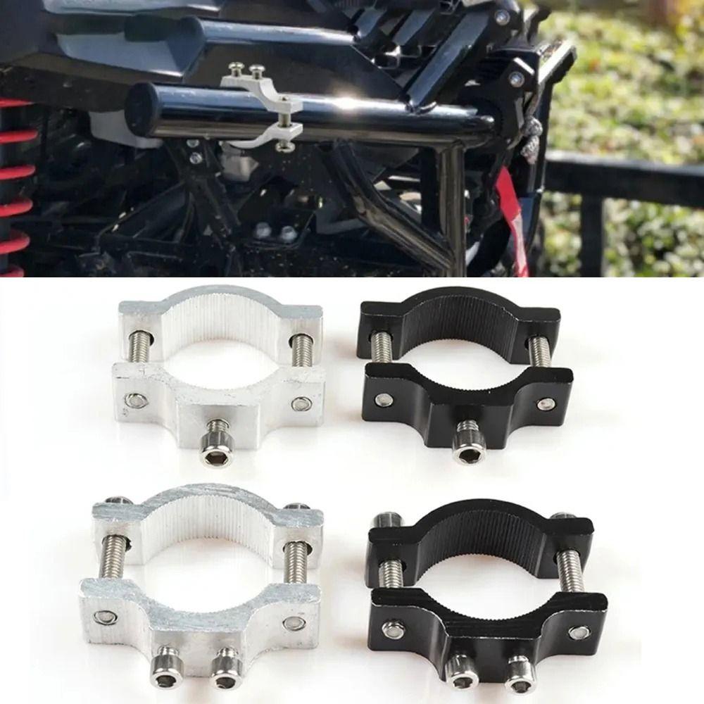 1Pcs Handlebar Frame Pipe Phone Headlight Bracket Multifunctional Clamp  For 18.5-33.5mm Front Fork