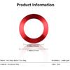 LECART Push Start Button Cover Ring Fit for Jeep Cherokee/Grand Cherokee 2014-2024 Car Accessories Interior Red Decoration Stickers Metal Decal Trim