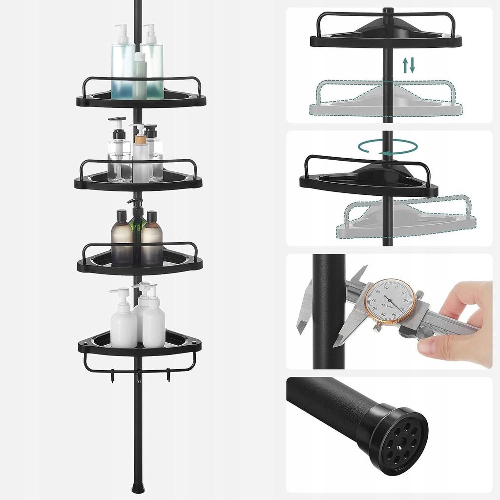 Telescopic Bathroom Shelf - Bcb001B01