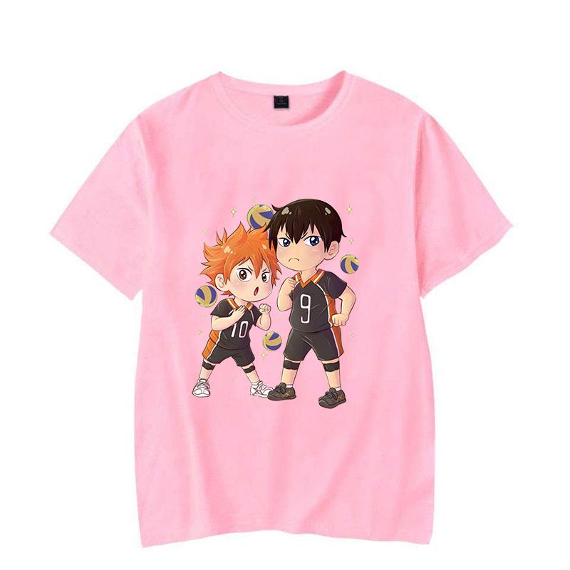 Горячее Аниме Карасуно Шоё Хината Тобио Кагеяма Графическая Футболка Женские Модные Футболки Футболки с Коротким Рукавом Мама Летние Футболки