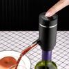Electric Wine Aerator Automatic Wine Decanter Pourer With Base Quick Sobering Wine Decanter Aerator Kitchen Bar Accessories
