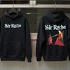 Sir Racha Man Woman 2 SidedHoodies Sri Racha Medieval Art Pullover Sriracha Fan Merch Retro Medieval Graphic Sweatshirt Hoodie