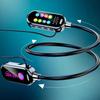 Bluetooth Screen Wireless Color Neckband Headphones Bluetooth 54 Headset Hifi Stereo Sports Headsets Magnetic Earbuds Waterproof Support Tf Card P32