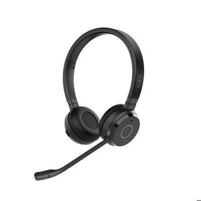 Гарнитура - Bluetooth - беспроводная - USB-A через Bluetooth-адаптер - Jabra - Jabra Evolve 65 TE Stereo - Гарнитура - накладные