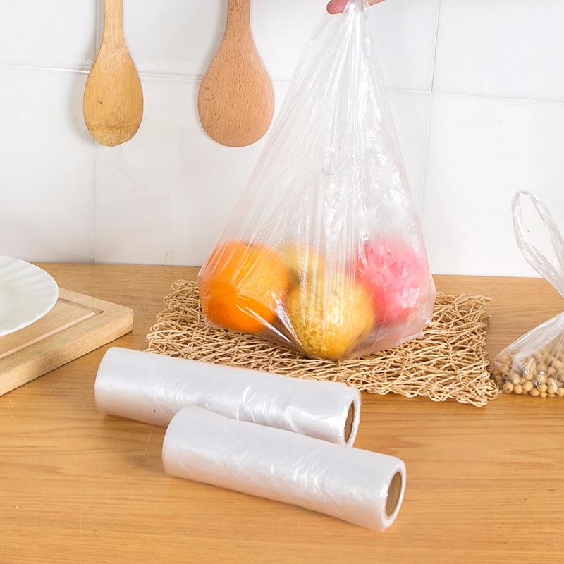 100PCS Food Vest Fresh-Keeping Bag Portable Refrigerator Fruits Vegetables Preservation Bags