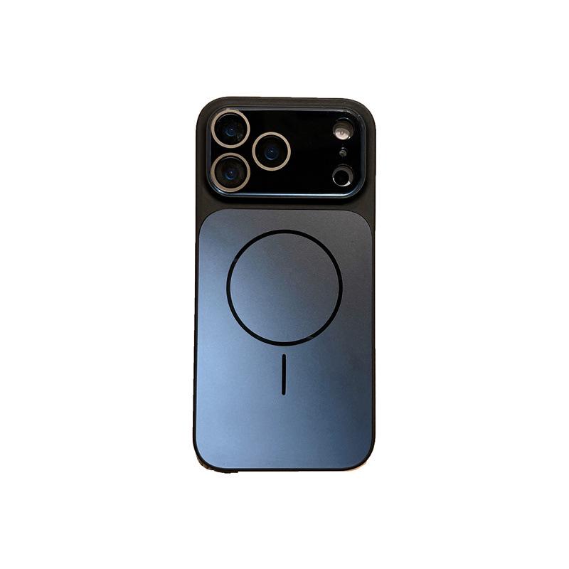 Новый переливающийся легкий металлический чехол для iPhone 17/16 Pro Max; Магнитное крепление для iPhone 15/14/13