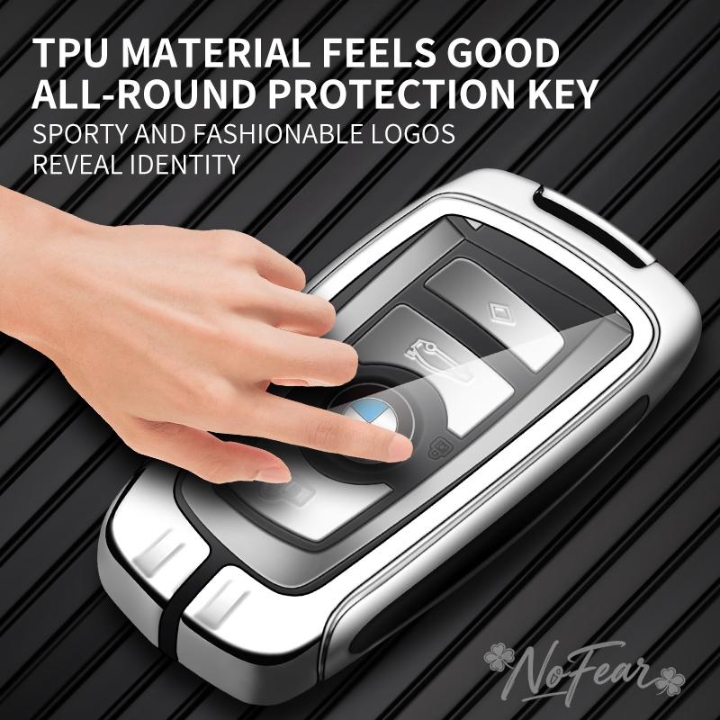 Car Keyless Keychain Key Case Cover For BMW 1 3 5 7 Series X1 X3 X4 X5 F10 F15 F16 F20 F30 F18 F25 M3 M4 E34 Protector Key Bag ir2