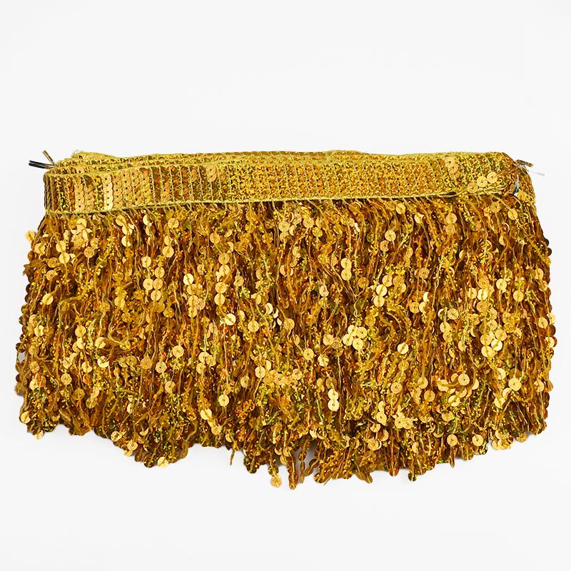 Meetee 1/2/3 ярда 16 см бахрома с пайетками, кисточки, этническая кружевная тесьма, лента с бахромой, отделка для юбки для латинских танцев, одежды, швейная фурнитура