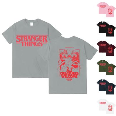 Женская модная и повседневная футболка с длинным рукавом и принтом, с коротким рукавом