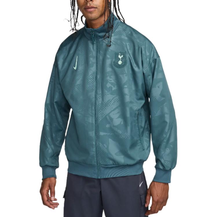 Men's Jacket Nike Swoosh Ottenham Hotspur Strike 3e Tenue Jacket Men's Faded Spruce/Enamel Green