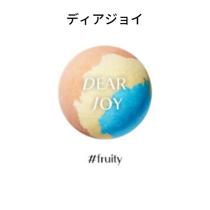 Круглая разноцветная бомбочка для ванны с пеной Dear Joy 150 г