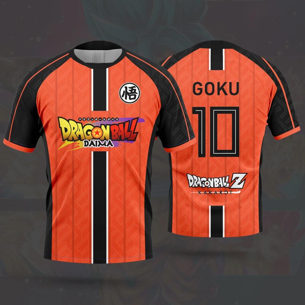 2026 Summer Dragon Ball Daima T-Shirt 3D Print VegetaOversized Loose Breathable Gym Streetwear Unisex Tee for Adults Kids