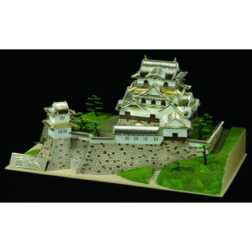 Doyusha 1/280 Japanese Castle Deluxe Gold Hikone Castle Plastic Model DG-5 Molded Color