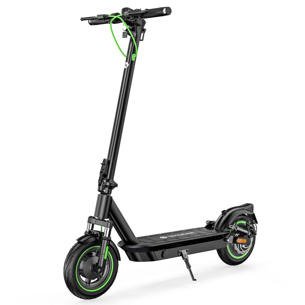 isinwheel ABE-S10plus 10'' Electric Scooter 20km/h Max Speed 500W Motor 36V15Ah Battery 50km Max Range with APP Control