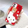 Чехол для Samsung A04 A14 A23 A34 A54 M23 M33 M52 M53 Realme 10 9 C30S C35 C55 VIVO Y02S Y21 Y51 X80 Pro Прозрачный чехол LI8 Lovely Hello Kitty