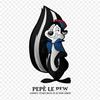 Pepe Le Pew Pepe Le Pew Penelope Pussycat утюг на термопереносной печати виниловые нашивки наклейки для одежды DIY аппликации моющиеся нашивки
